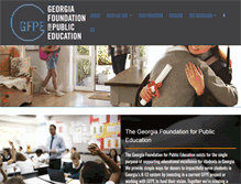 Tablet Screenshot of gfpe.org